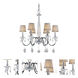 Cirrus 6 Light 28.5 inch Chrome Chandelier Ceiling Light