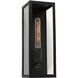 Erin 1 Light 14 inch Black Outdoor Wall Lighting