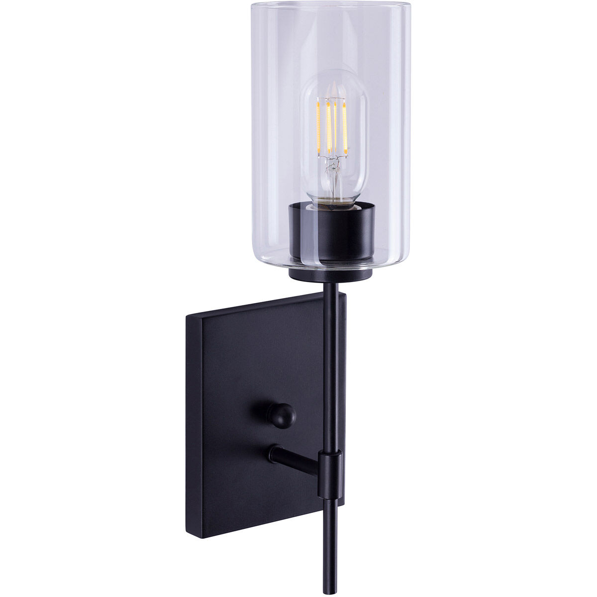 Faye 1 Light 5 inch Black Wall Sconce Wall Light