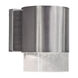 Signature 1 Light 8 inch Brushed Nickel Outdoor Wall Light