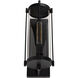 Hudson 1 Light 15 inch Black Outdoor Wall Lighting