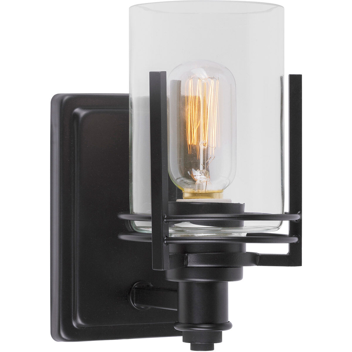 Jolie 1 Light 5 inch Black Wall Sconce Wall Light