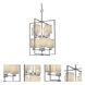 Signature 8 Light 18 inch Brushed Nickel Foyer Pendant Ceiling Light