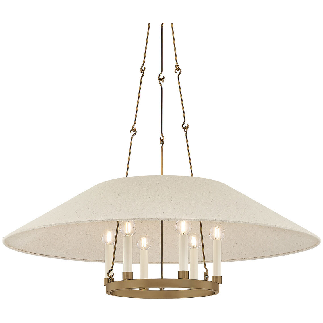 Archive 6 Light 38.00 inch Chandelier