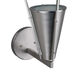 Signature Outdoor Wall Light in Brushed Nickel