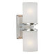 Signature 2 Light 5 inch Brushed Nickel Wall Sconce Wall Light