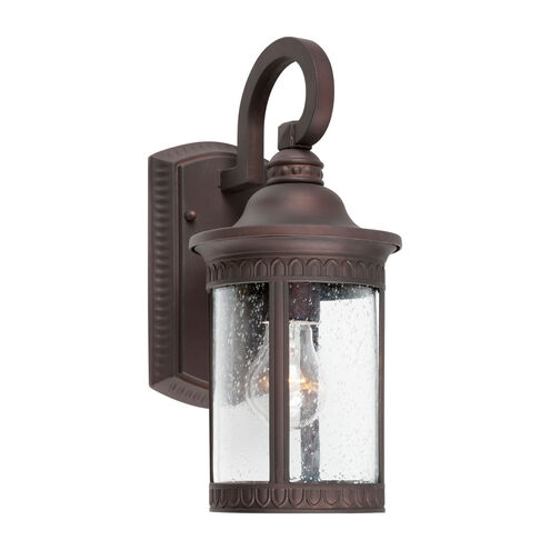 Signature 1 Light 14 inch Antique Bronze Outdoor Wall Light