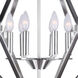 Signature 6 Light 23.75 inch Brushed Nickel Foyer Pendant Ceiling Light