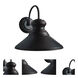 Signature 1 Light 11.25 inch Antique Bronze Outdoor Wall Light