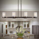 Signature 6 Light 13 inch Antique Bronze Chandelier Ceiling Light