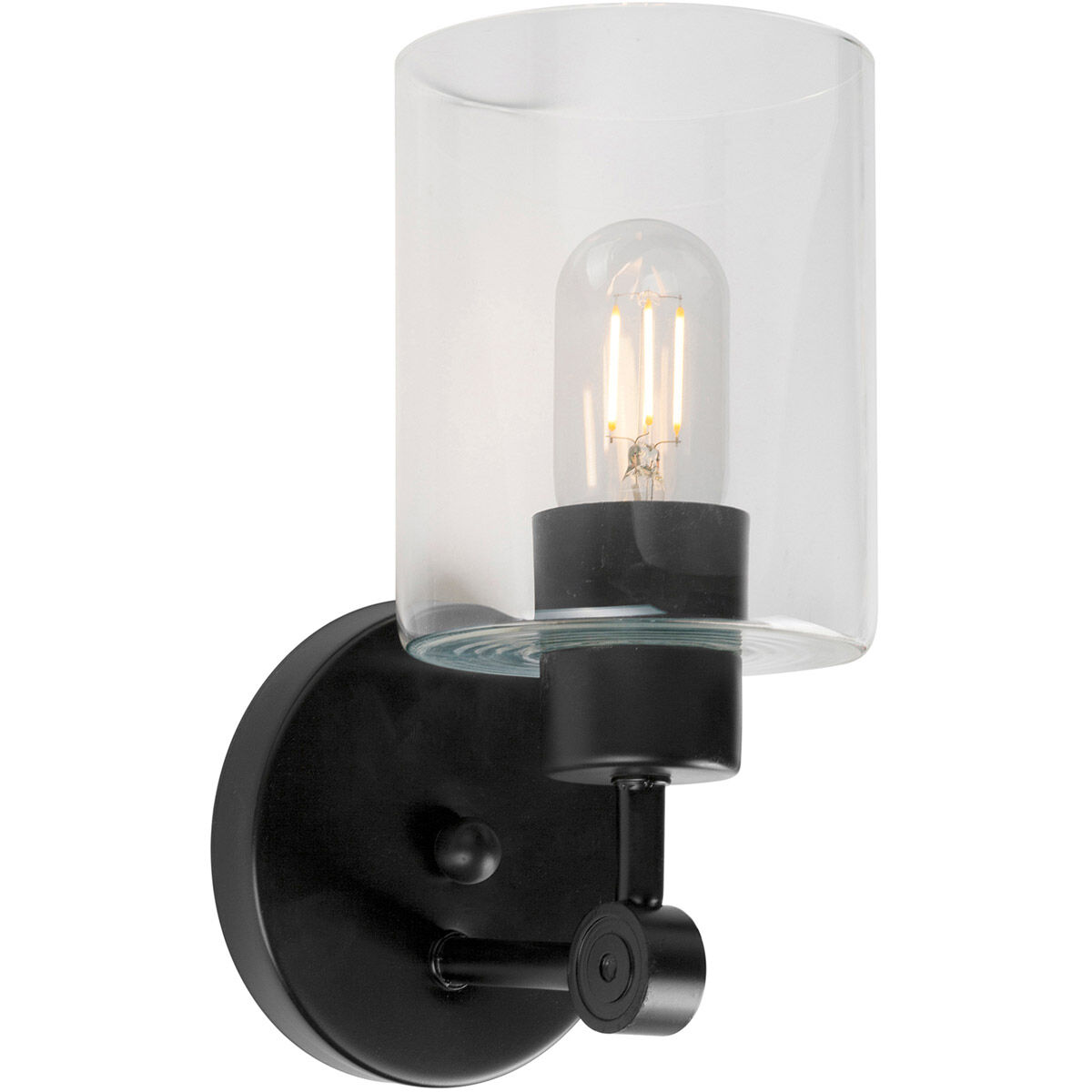 Jayden 1 Light 5 inch Black Wall Sconce Wall Light