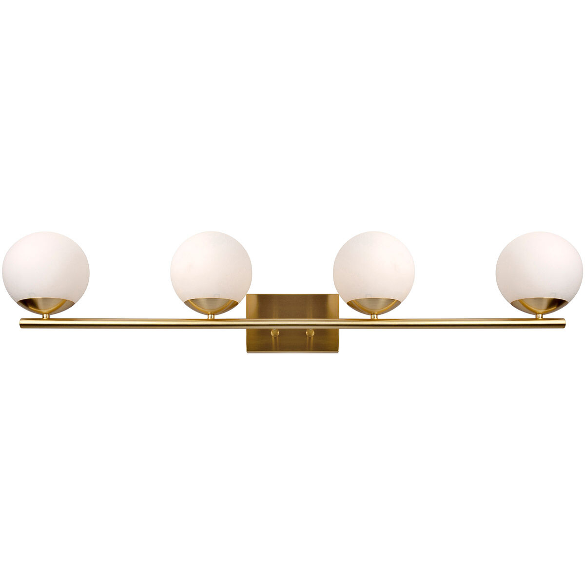 Farrell 4 Light 42 inch Soft Gold Vanity Light Wall Light