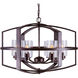 Hyde 6 Light 29 inch Antique Bronze Foyer Pendant Ceiling Light