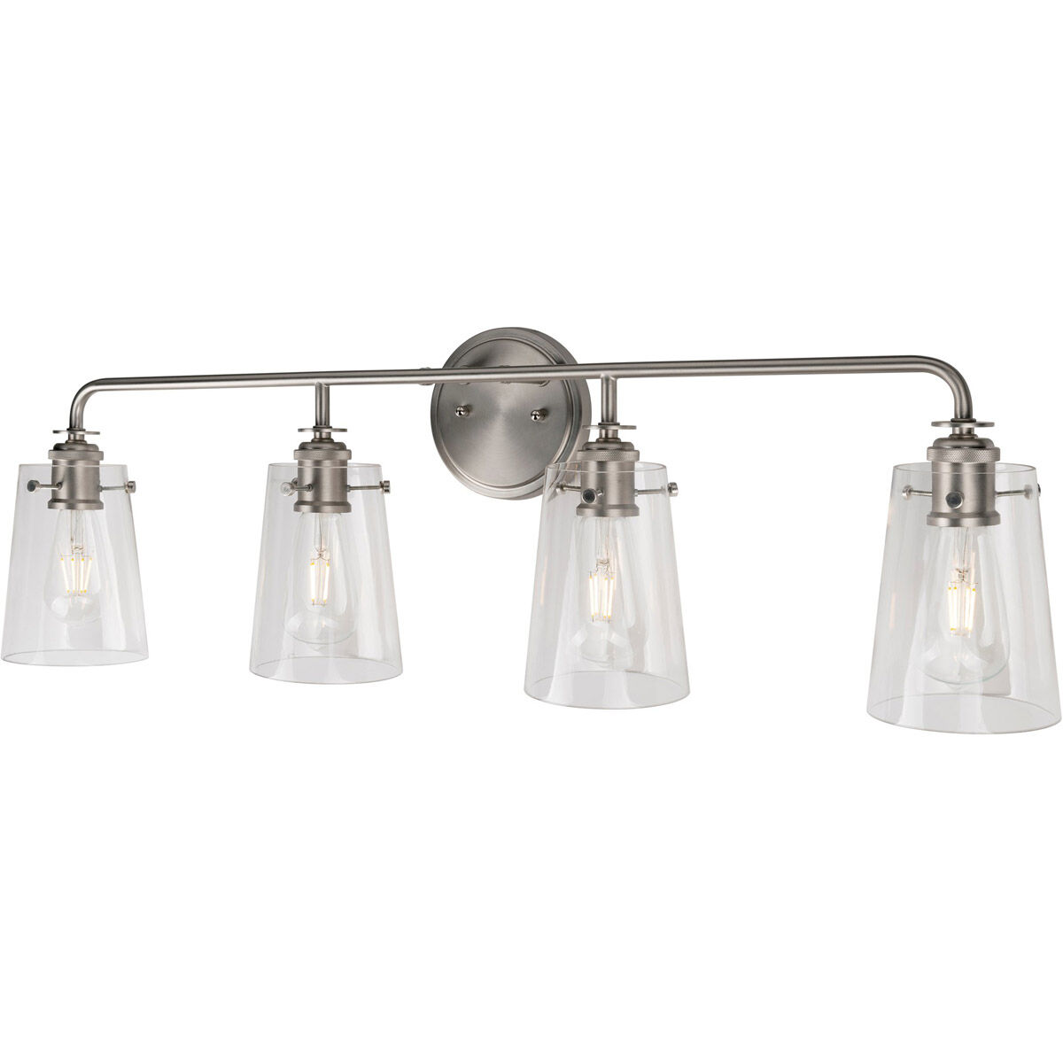 Ronna 4 Light 35 inch Brushed Nickel Bath & Vanity Wall Light