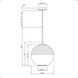 Callisto 1 Light 12 inch Soft Gold Pendant Ceiling Light