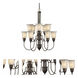 Signature 10 Light 31 inch Antique Bronze Chandelier Ceiling Light
