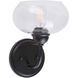 Cameron 1 Light 5 inch Black Wall Sconce Wall Light