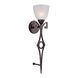 Signature 1 Light 6.5 inch Antique Bronze Wall Sconce Wall Light