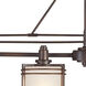 Signature 4 Light 36 inch Antique Bronze Island Pendant Ceiling Light