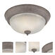 Signature 2 Light 11.25 inch Desert Stone Flush Mount Ceiling Light
