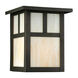 Signature 1 Light 7 inch Royal Bronze Outdoor Wall Light