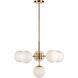 Farrell 6 Light 28 inch Soft Gold Chandelier Ceiling Light