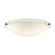 Signature 3 Light 16 inch Antique Bronze Flush Mount Ceiling Light