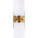 Duo 2 Light 5 inch Soft Gold Wall Sconce Wall Light