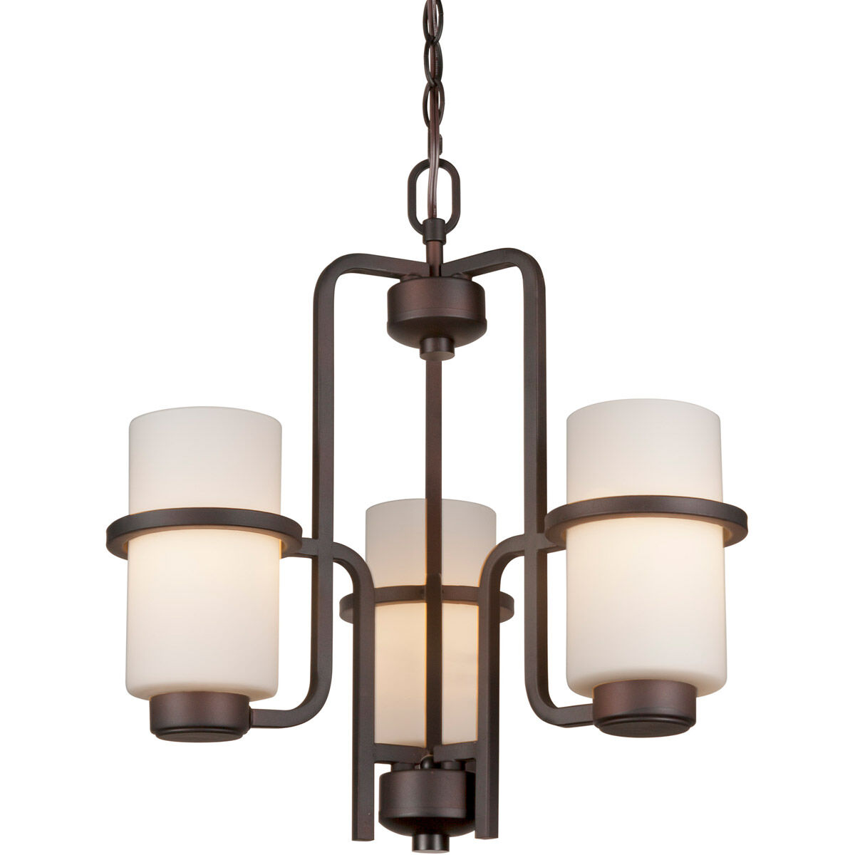 Aubrey 3 Light 18 inch Antique Bronze Chandelier Ceiling Light