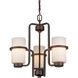 Aubrey 3 Light 18 inch Antique Bronze Chandelier Ceiling Light