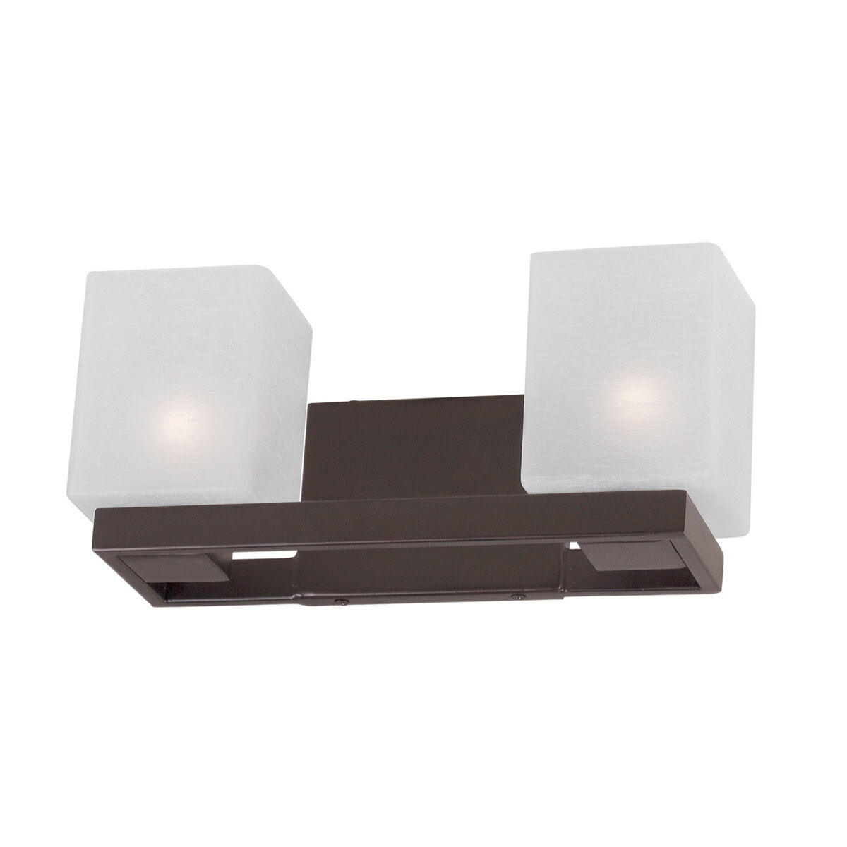 Signature 2 Light 14 inch Antique Bronze Vanity Light Wall Light