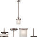 Signature 1 Light 6.5 inch Antique Bronze Mini Pendant Ceiling Light