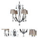 Rea 4 Light 24 inch Chrome Chandelier Ceiling Light