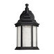 Signature LED 12 inch Black Outdoor Wall Light