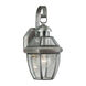 Signature 1 Light 12 inch Antique Pewter Outdoor Wall Light