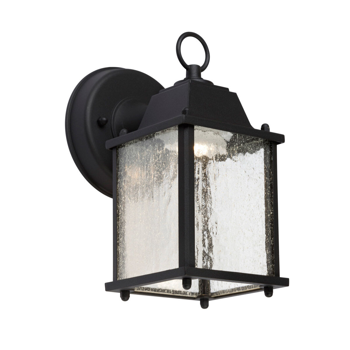 Signature LED 9 inch Black Outdoor Wall Light