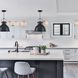 Harmon 1 Light 12 inch Black Pendant Ceiling Light