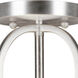 Signature 3 Light 14 inch Brushed Nickel Semi Flush Mount Ceiling Light