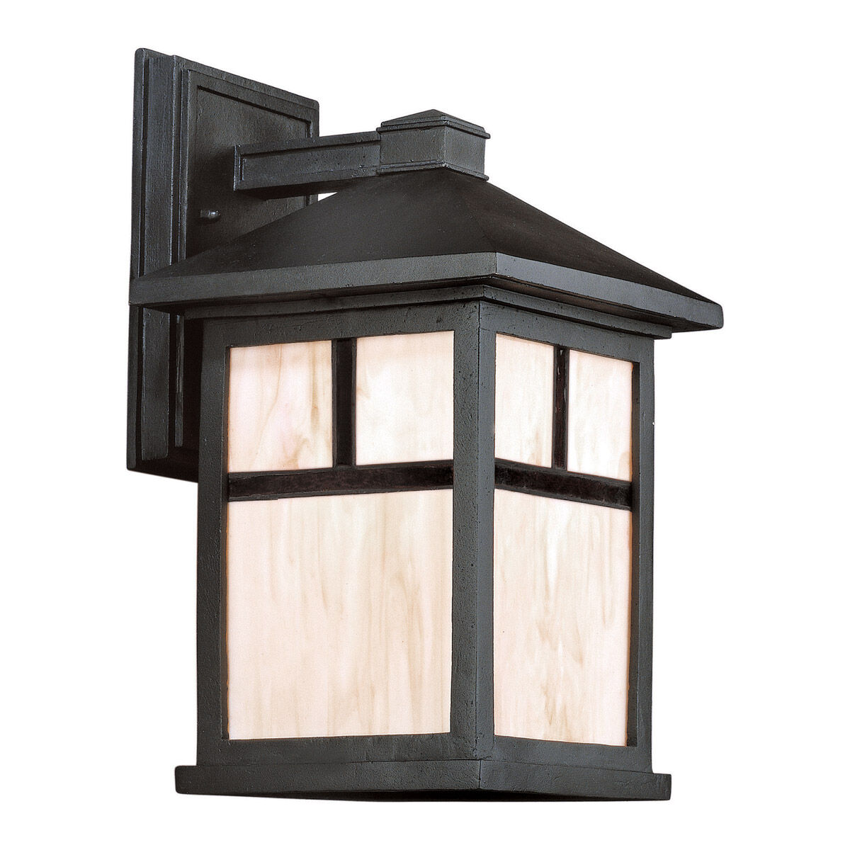 Signature 1 Light 14 inch Black Outdoor Wall Light