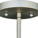 Signature 1 Light 5 inch Brushed Nickel Mini Pendant Ceiling Light