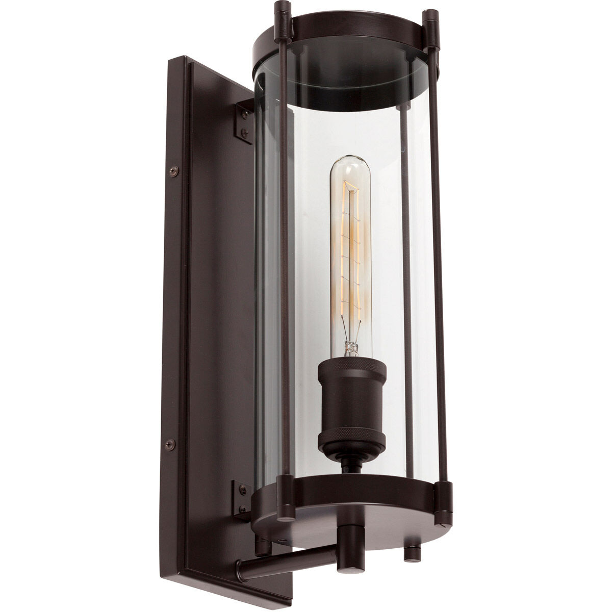 Hudson 1 Light 15 inch Antique Bronze Outdoor Wall Lighting