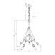 Signature 5 Light 26 inch Antique Bronze Chandelier Ceiling Light