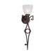 Signature 1 Light 6.5 inch Antique Bronze Wall Sconce Wall Light