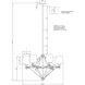 Chalice 6 Light 31 inch Black Chandelier Ceiling Light