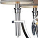 Rea 4 Light 24 inch Chrome Chandelier Ceiling Light