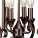 Signature 4 Light 11.75 inch Antique Bronze Foyer Pendant Ceiling Light