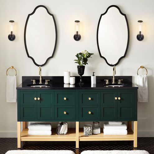 Morgan LED 5 inch Black ADA Wall Sconce Wall Light