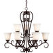 Angelo 9 Light 32 inch Antique Bronze Chandelier Ceiling Light