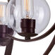 Frankie 4 Light 22 inch Antique Bronze Foyer Pendant Ceiling Light