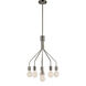 Signature 6 Light 16.75 inch Brushed Nickel Chandelier Ceiling Light